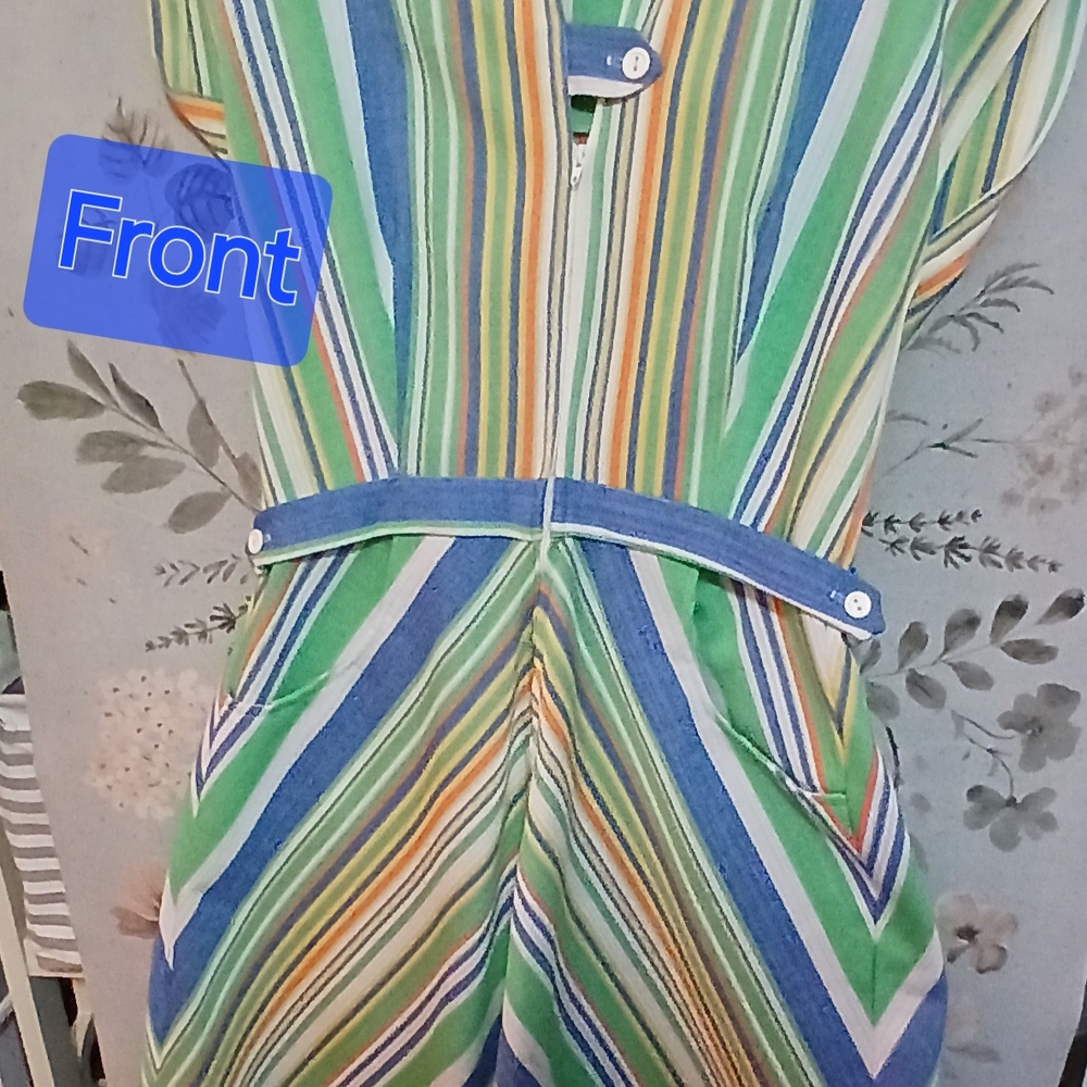 Striped Multicolor Dress